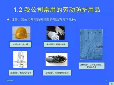 常用劳动防护用品选择与销售指南